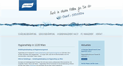 Desktop Screenshot of hygienehelp.at